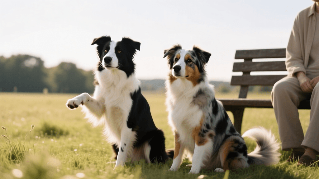 Border Collie vs Australian Shepherd: Herding Behavior Guide