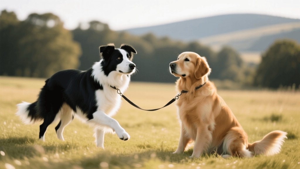 Border Collie vs Golden Retriever Training Needs Compared