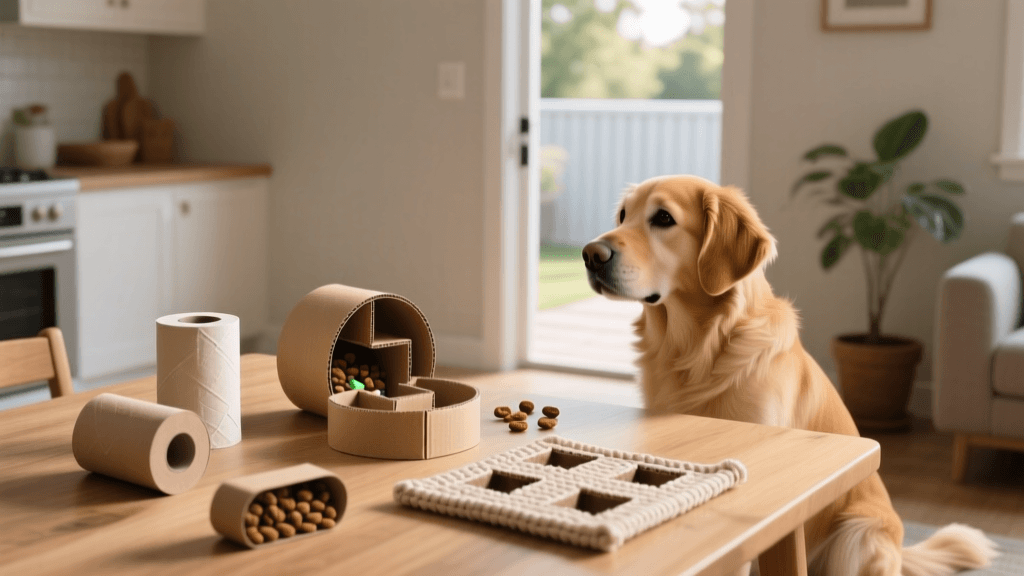 Budget Dog Enrichment: DIY Puzzles for Mental Health