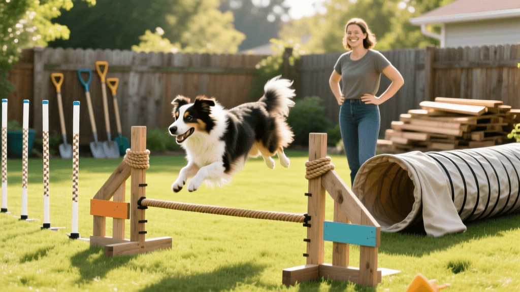 Build a DIY Backyard Agility Course for Dog Training