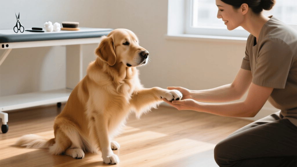 Step-by-Step Cooperative Care Training for Stress-Free Vet Visits