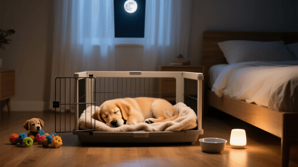 Crate Training a Puppy at Night: Top Questions Answered