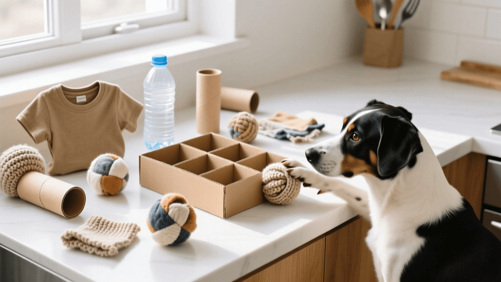 Budget-Friendly DIY Dog Enrichment and Puzzle Toys