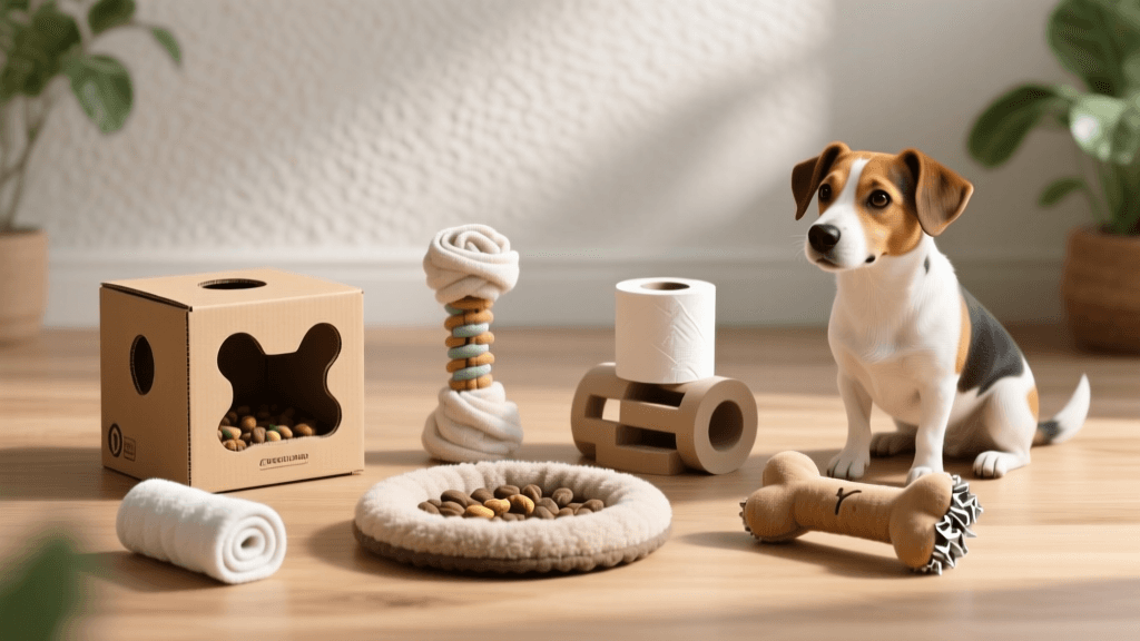 DIY Dog Enrichment Toys: Homemade Puzzles For Mental Stimulation