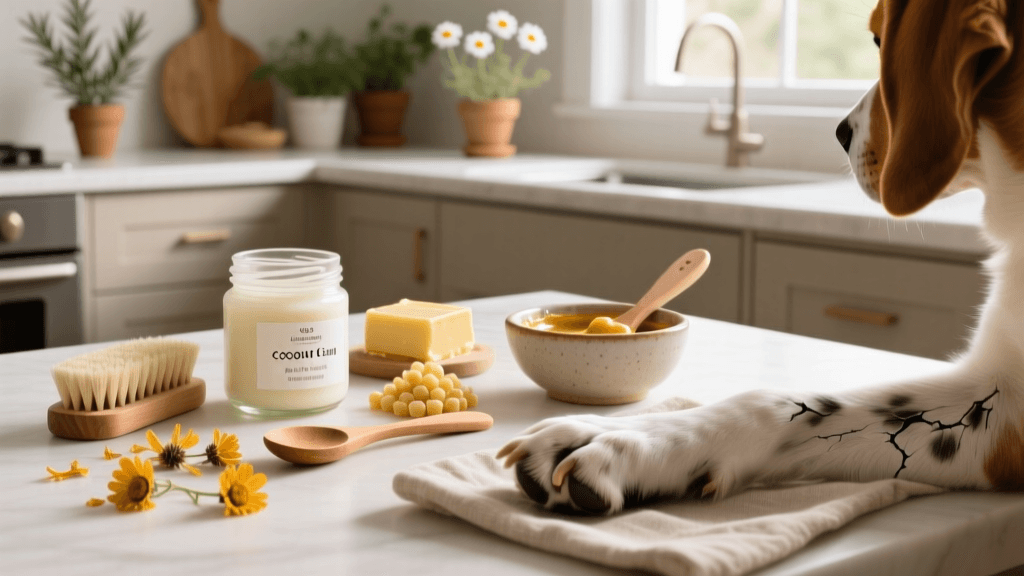 DIY Dog Paw Balm: Homemade Recipes for Dry, Cracked Paws