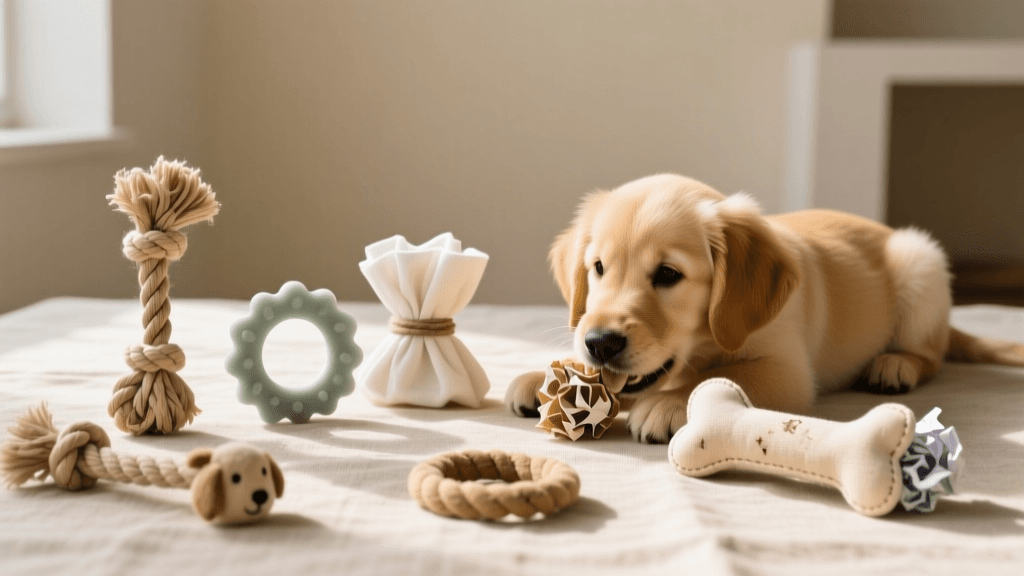 DIY Puppy Teething Toys: Safe Homemade Soothing Remedies