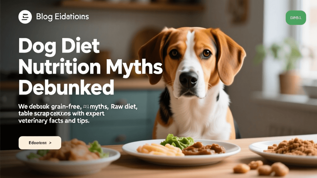 Top Dog Diet Myths Debunked: Facts Every Owner Needs