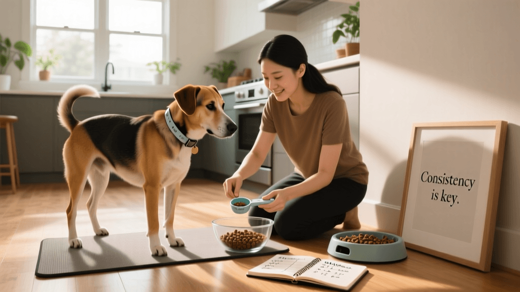 Dog Weight Management: Daily Routines and Calorie Tracking