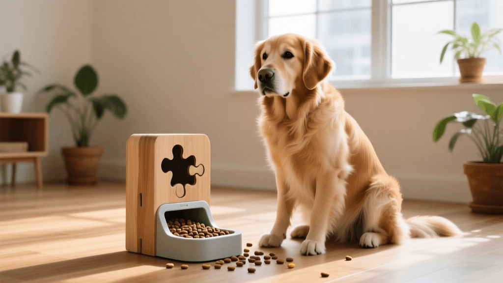 Dog Weight Management: Caloric Needs and Puzzle Feeders