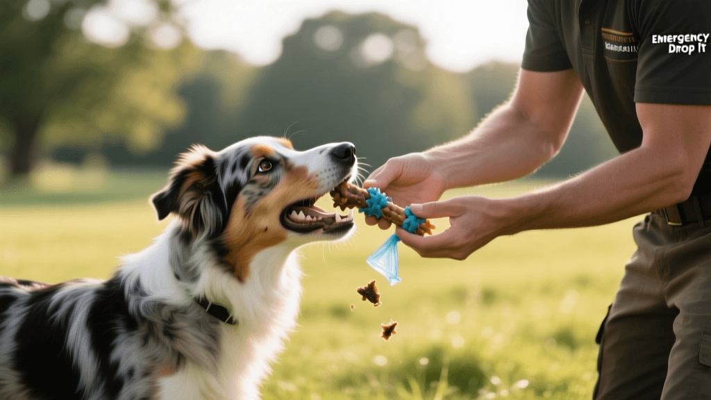 How to Train an Emergency Drop It Command for Dogs