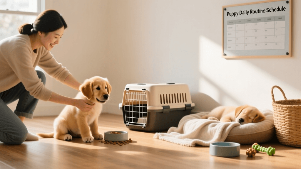 First-Time Puppy Owner Guide: Daily Routines & Schedules