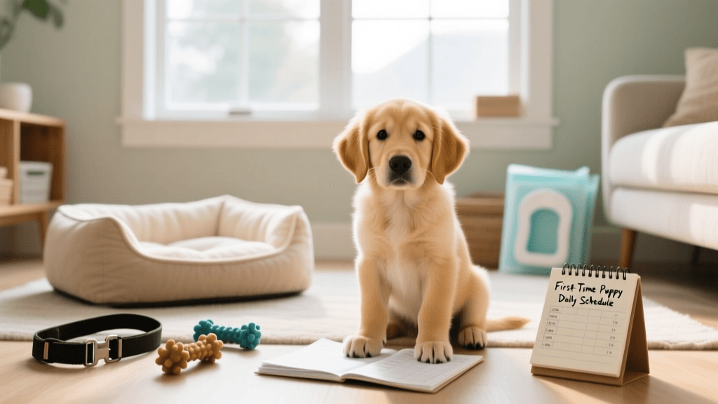 The Ultimate First-Time Puppy Schedule and Potty Guide