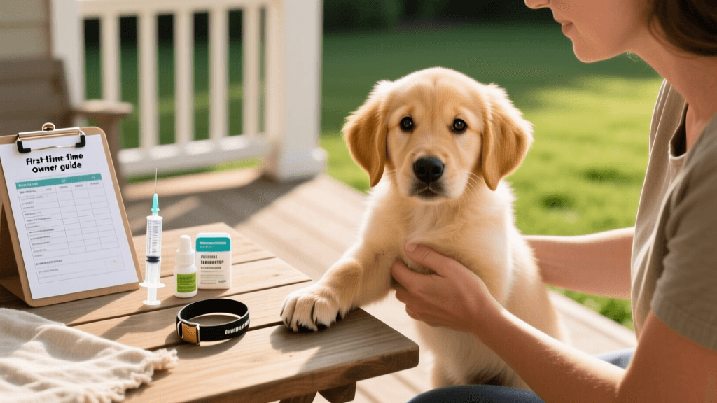First-Time Puppy Vaccine and Parasite Prevention Guide
