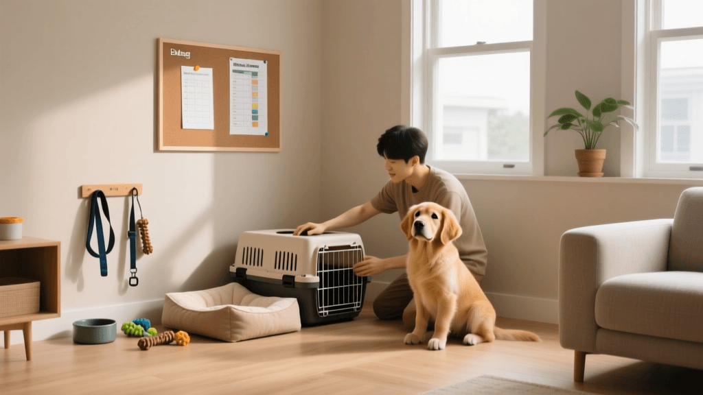 First-Week Crate and Potty Training: A Step-by-Step Guide