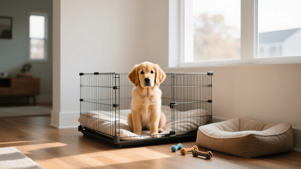 First Week Crate Training: A Step-by-Step New Dog Guide