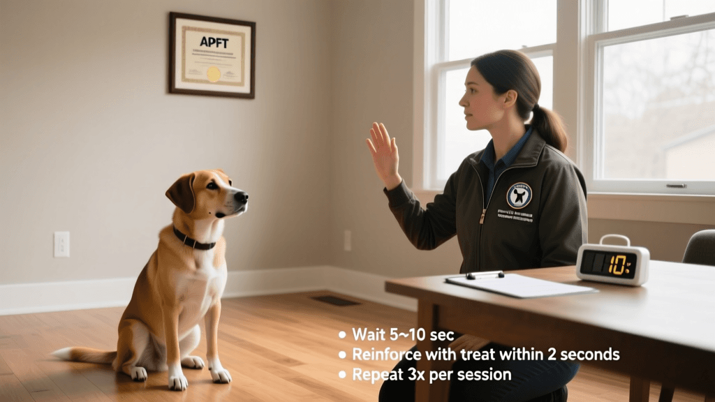 Foundation Sit And Wait Training For Puppies And Adults