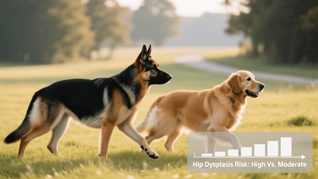 German Shepherd vs Golden Retriever: Joint Health Care