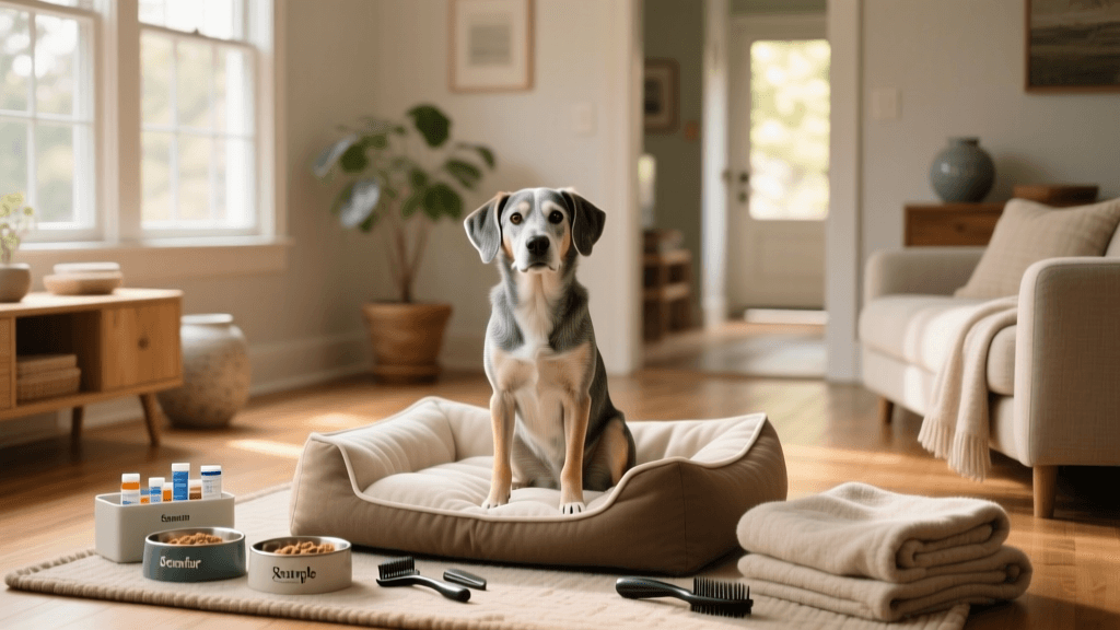 Getting a Senior Dog: Home Prep and First-Day Essentials