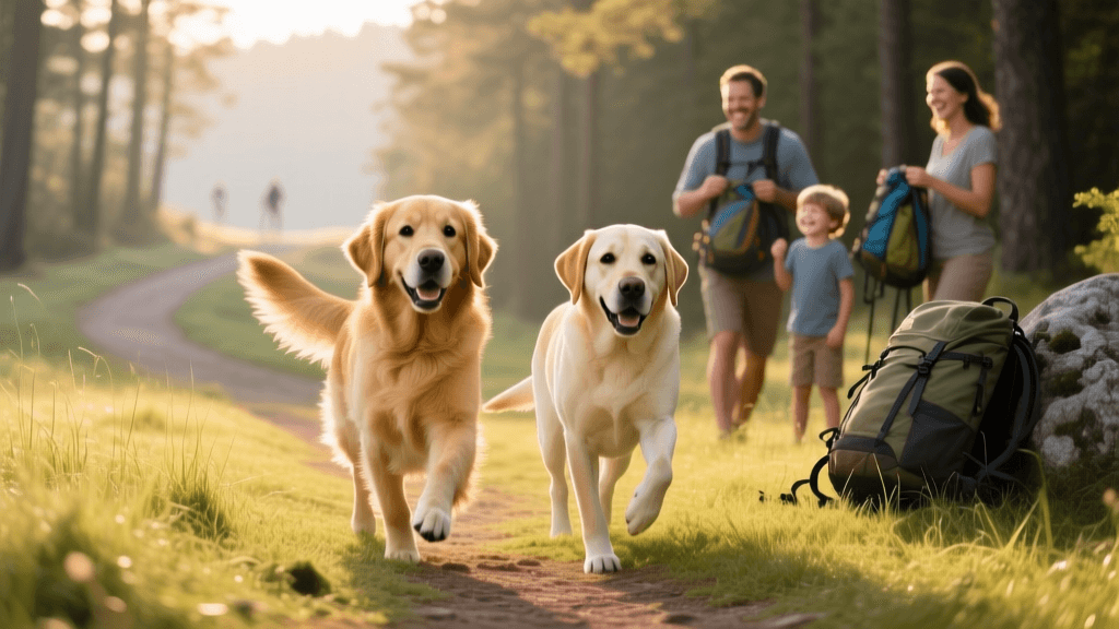 Golden Retriever vs Labrador: Best Dog for Active Families