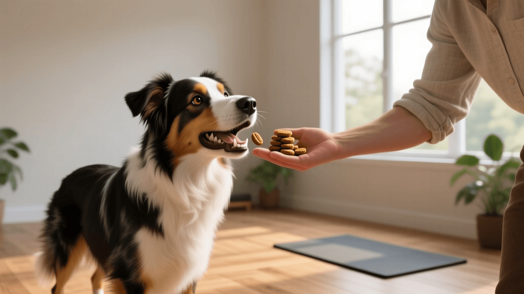 Using Hand-Feeding and Treat Hierarchies in Dog Training