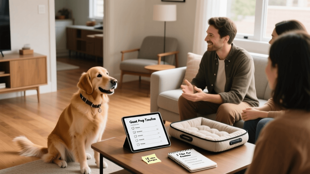 How To Host Guests With Dog In The House Politely