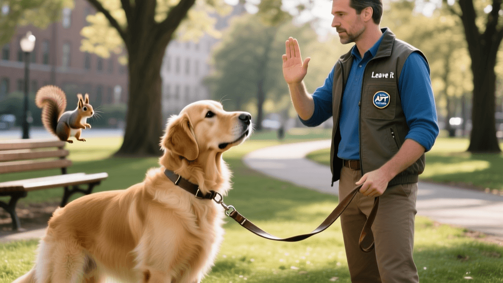 How To Teach A Dog To Ignore Squirrels On Walks