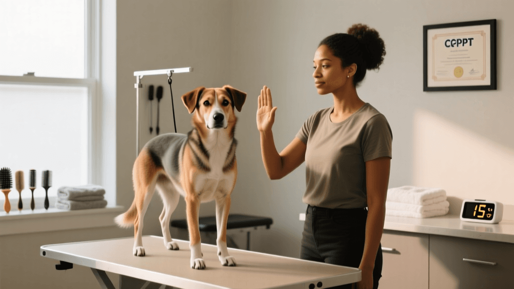 How To Train A Dog To Stand Still For Vet Exams And Grooming