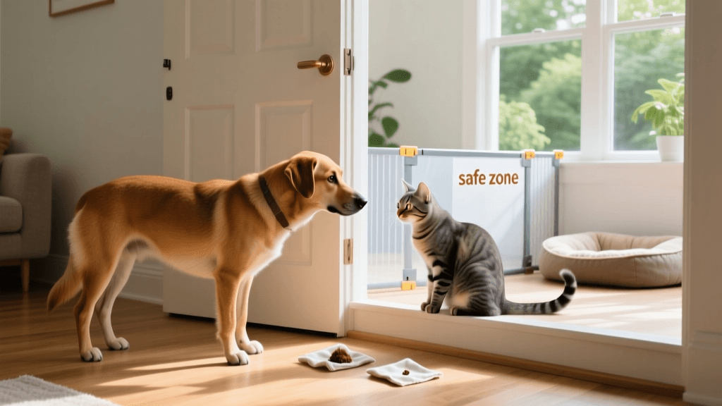How to Safely Introduce a Rescue Dog to a Resident Cat