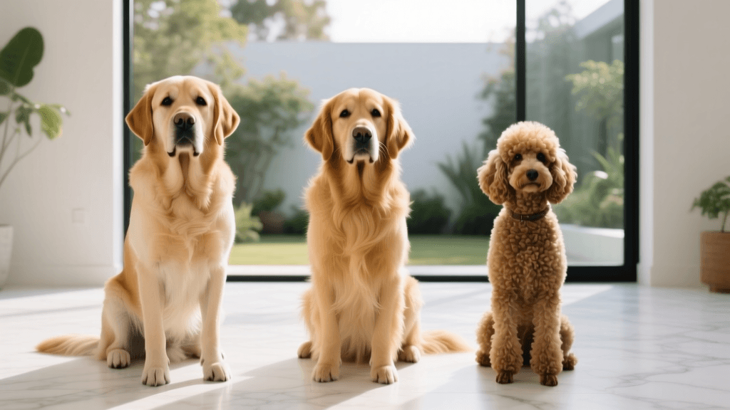 Labrador vs Golden Retriever vs Poodle: Health Comparison
