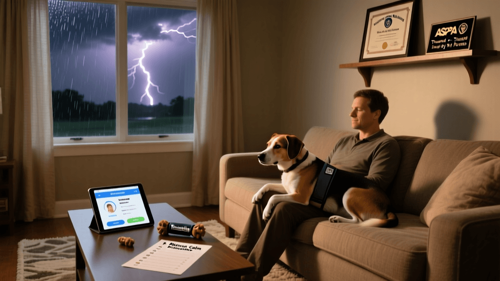 Managing Dog Anxiety During Fireworks And Thunderstorms
