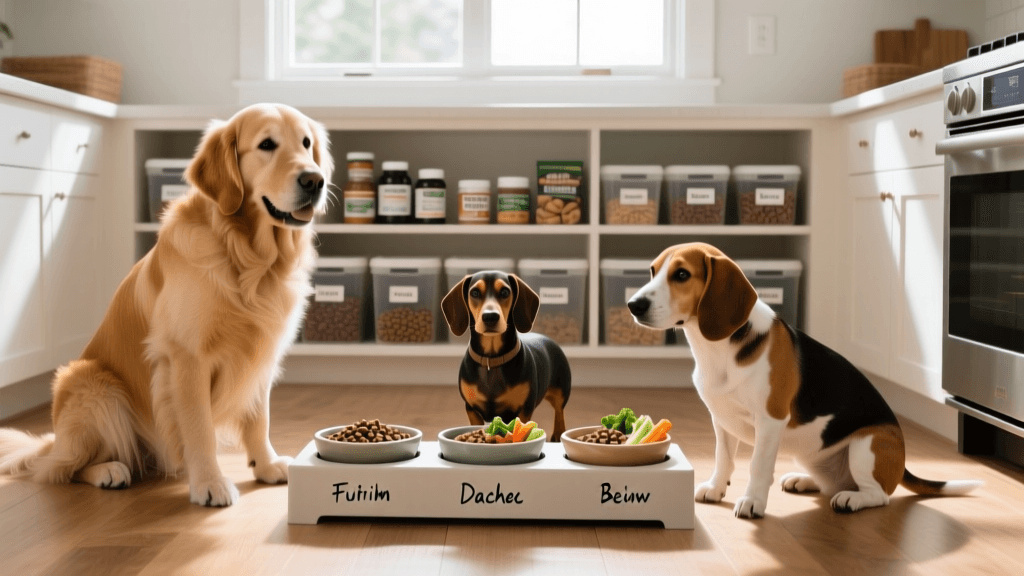 Optimizing Daily Nutrition in Multi-Dog Households