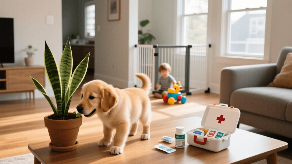 Puppy-Proofing & Emergency Prep: A New Dog Safety Guide