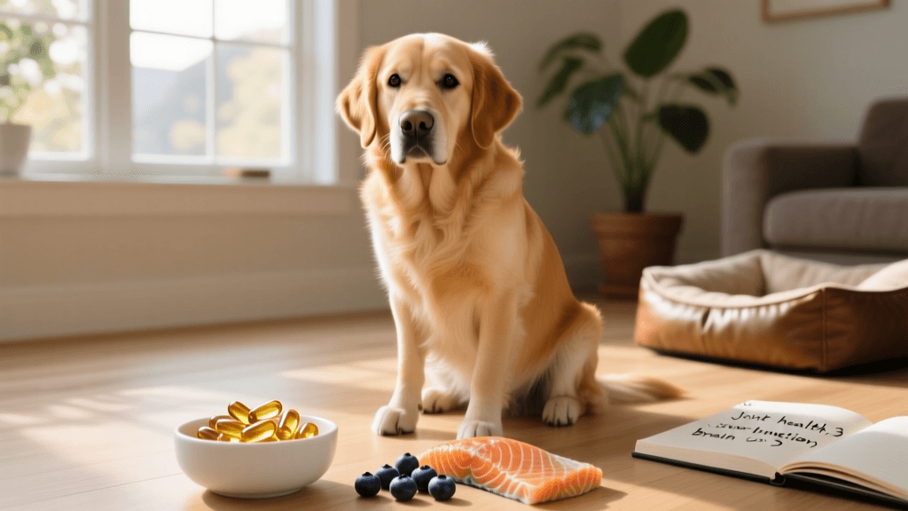 Omega-3 Fatty Acids for Canine Joint and Brain Health