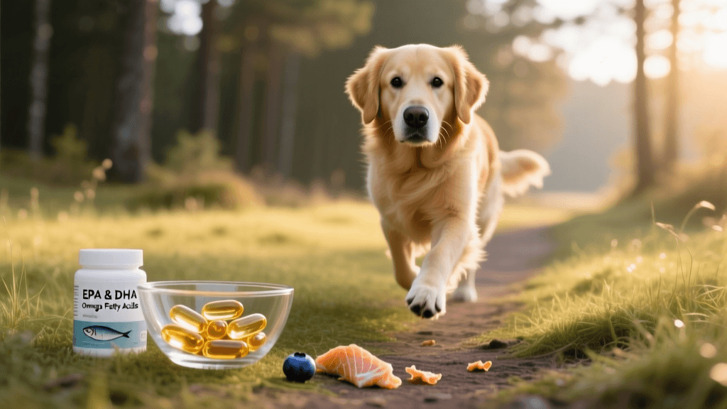 Omega-3 Fatty Acids for Dog Joint Health and Cognition