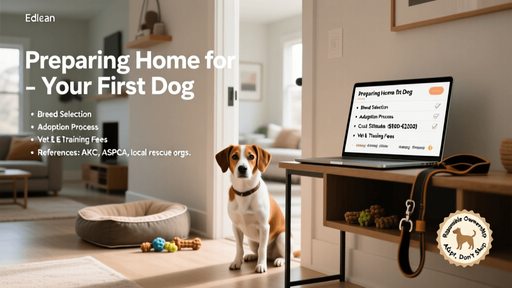 Preparing Home For First Dog Essential Checklist