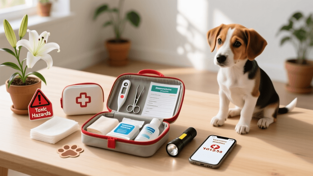 Your Puppy First Aid Kit and Emergency Safety Guide