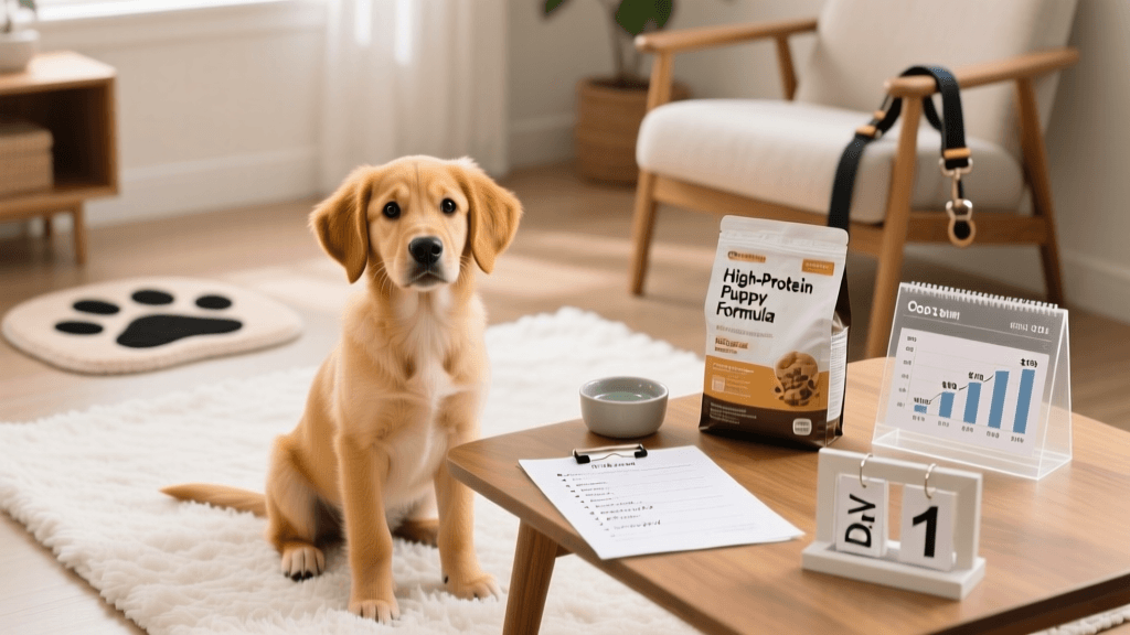 First-Day Essentials: Puppy Health and Nutrition Setup
