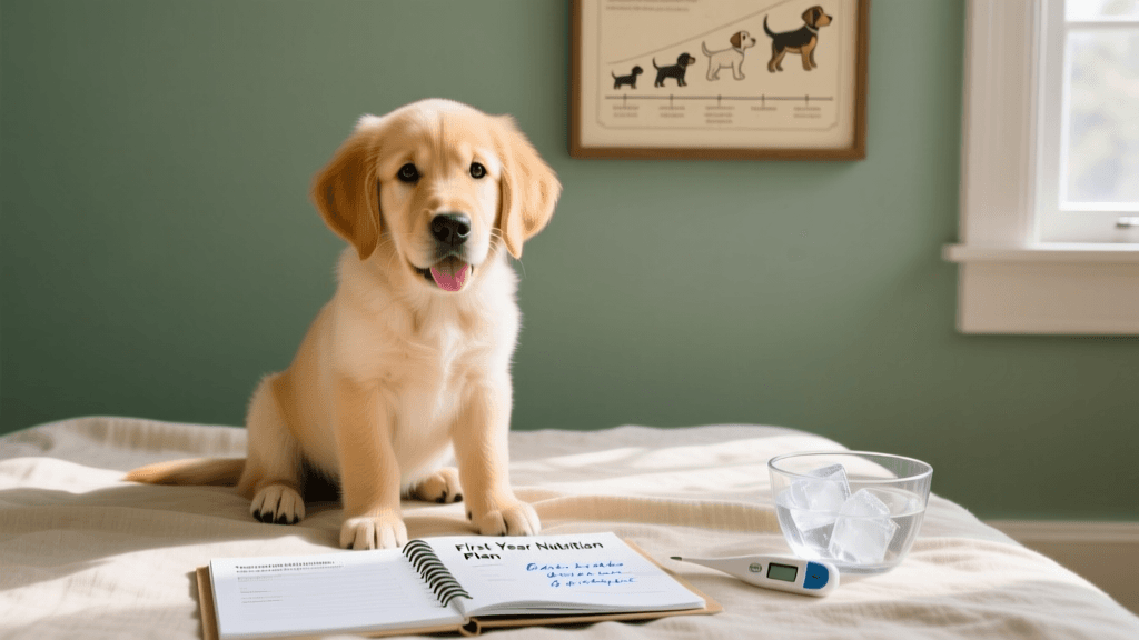 Puppy Health Records and First Year Nutrition Guide