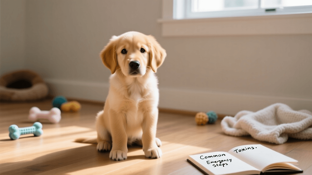 Puppy Poisoning Emergency Guide: Toxic Household Hazards