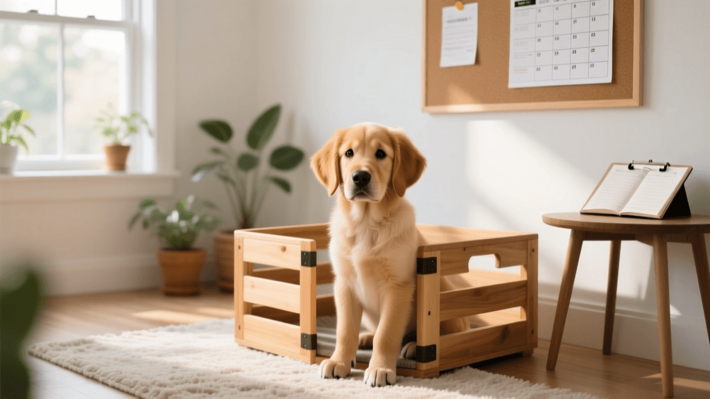 First-Time Owner Guide To Puppy Potty And Crate Training