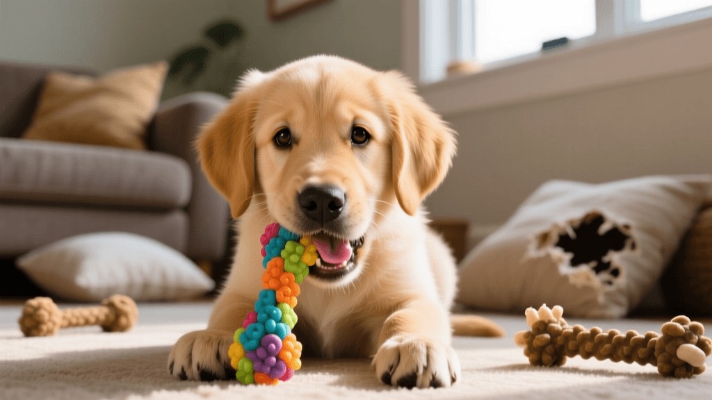 First-Time Owner Guide to Puppy Teething & Chew Toys