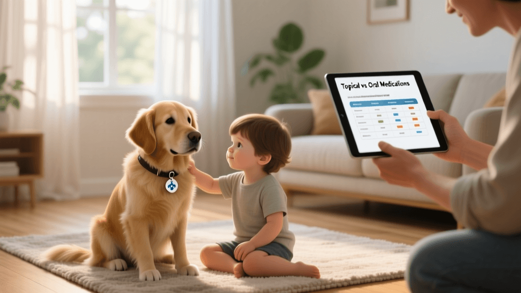 Safe Parasite Prevention for Dogs in Homes With Toddlers