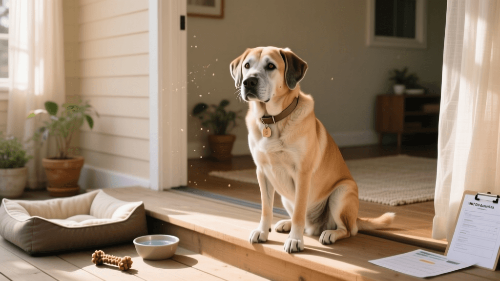 Adopting a Senior Dog: Home Prep and First-Day Essentials
