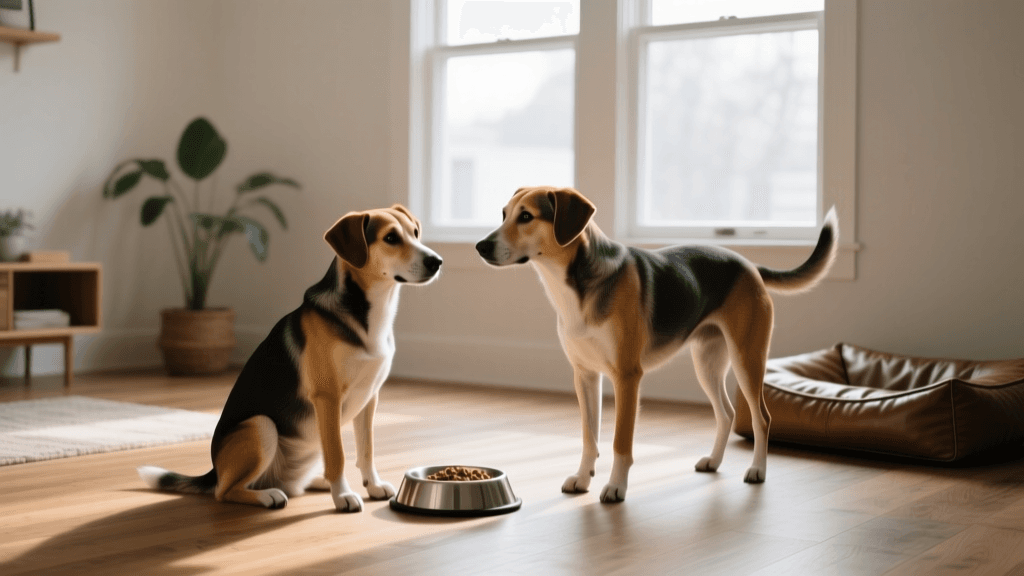 Solving Resource Guarding in Multi-Dog Households