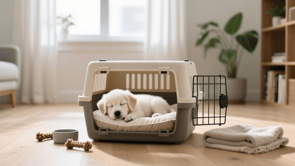 The Step-by-Step Crate Training Guide for New Puppies