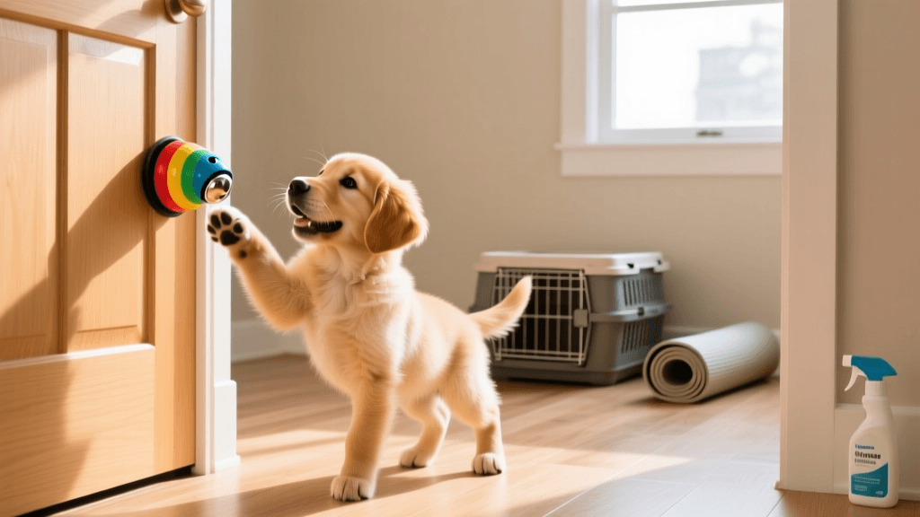 The Step-by-Step Puppy Potty Training and Bell Guide