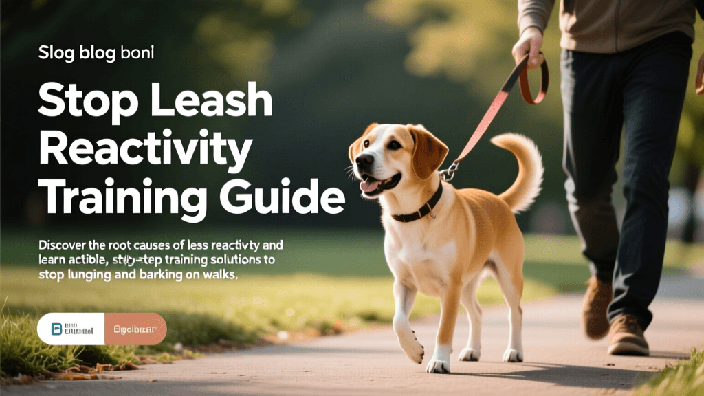 How to Stop Leash Reactivity: Diagnosis and Solutions