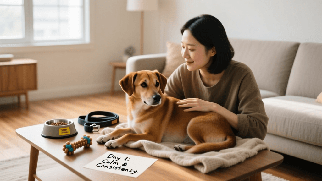 First 48 Hours With a Rescue Dog: A First-Time Guide
