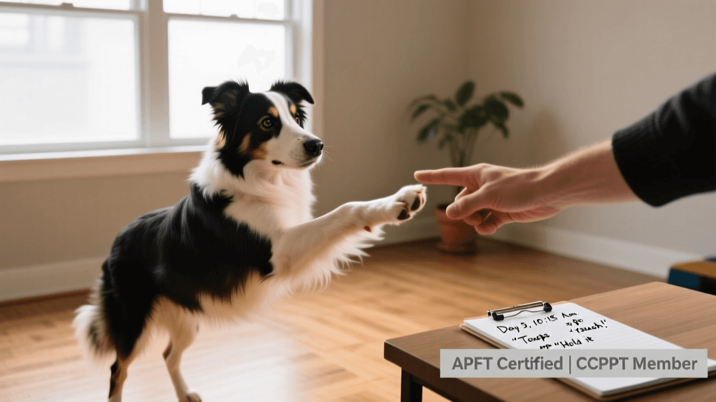 Teaching Dog Target Touch Hand Training