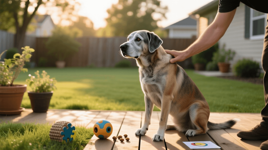 Training Senior Dogs: Cognitive Enrichment & Gentle Obedience